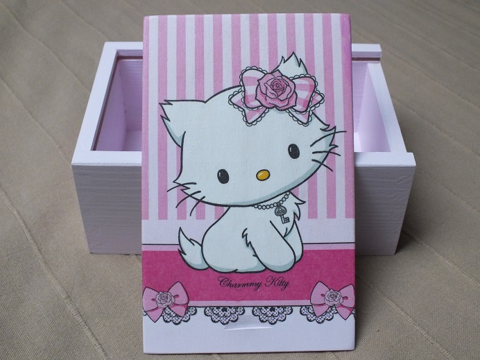 pudełko na kredki- Kitty - małe 4